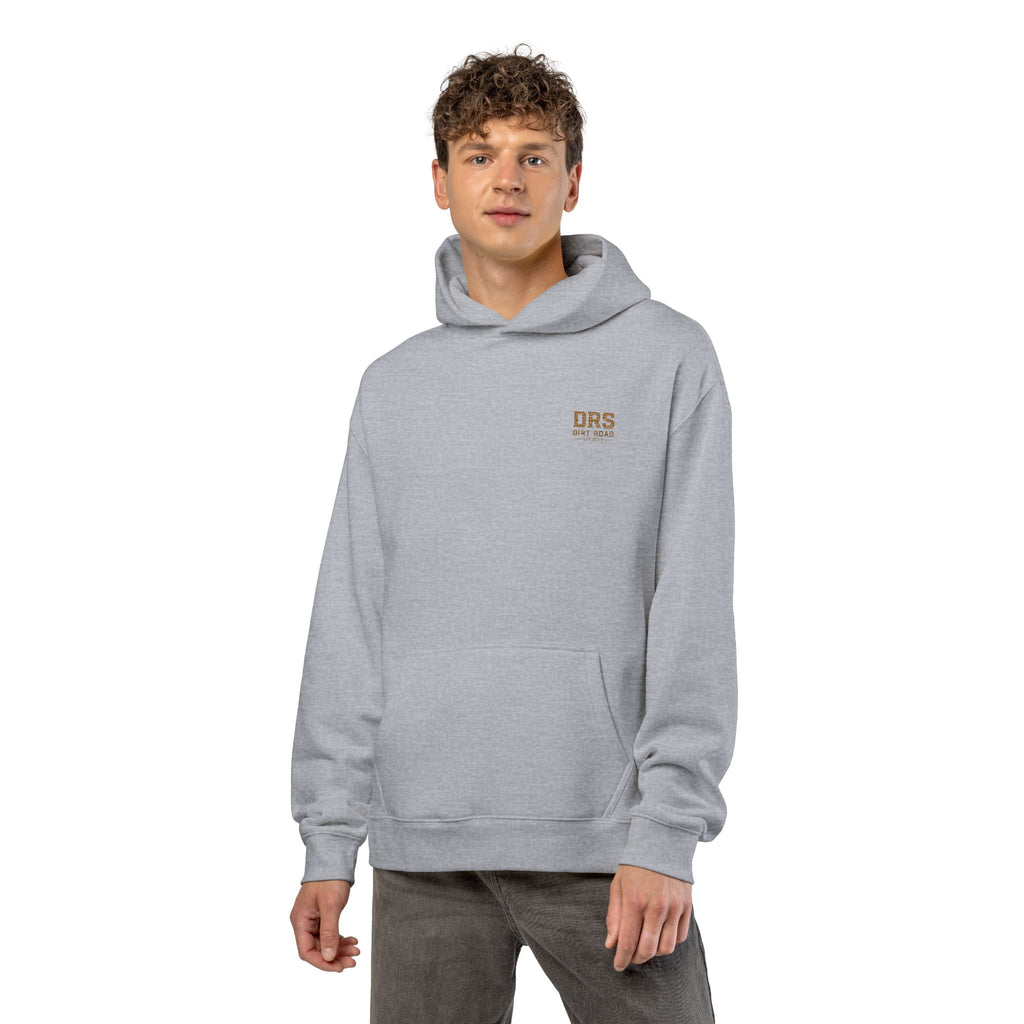 Minimal 'DRS Natural' Relaxed Hoodie — Cozy Casual Pullover