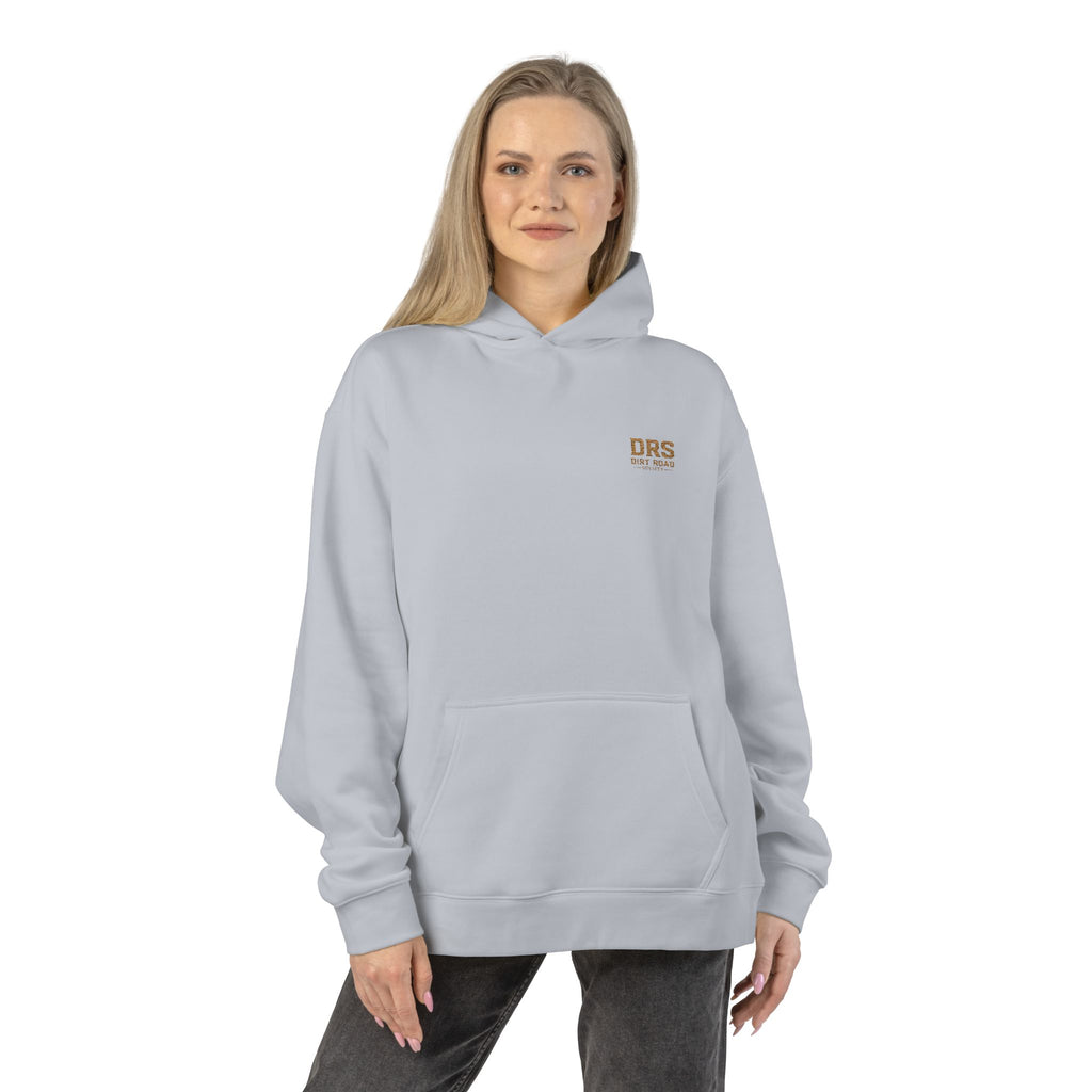 Minimal 'DRS Natural' Relaxed Hoodie — Cozy Casual Pullover