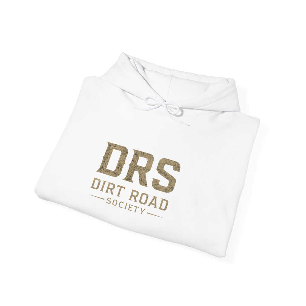 Dirt Road Society Hoodie — 'DRS Raised Different' Rustic Outdoor Pullover