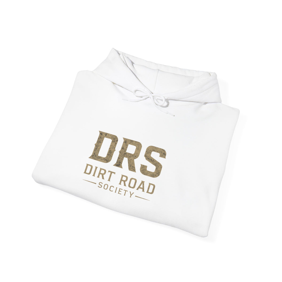 Dirt Road Society Hoodie — 'DRS Raised Different' Rustic Outdoor Pullover