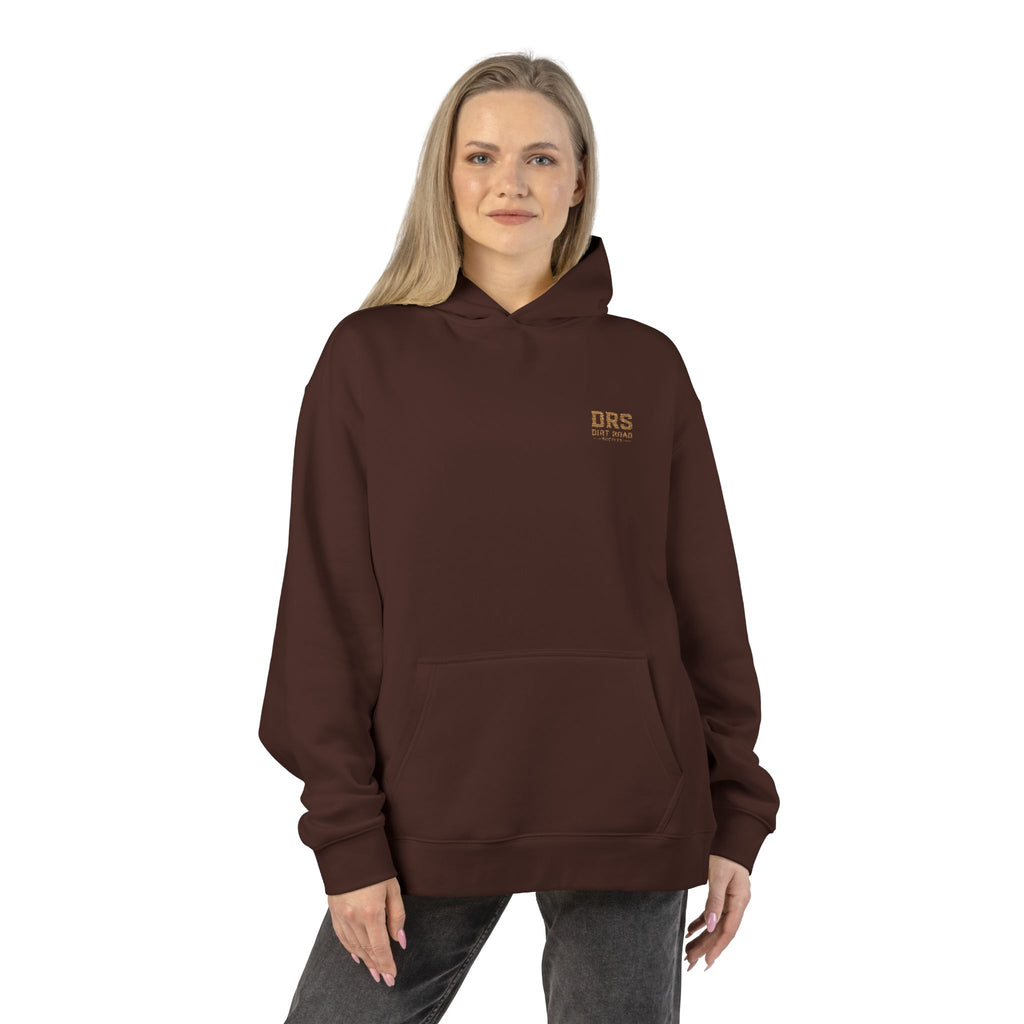 Minimal 'DRS Natural' Relaxed Hoodie — Cozy Casual Pullover