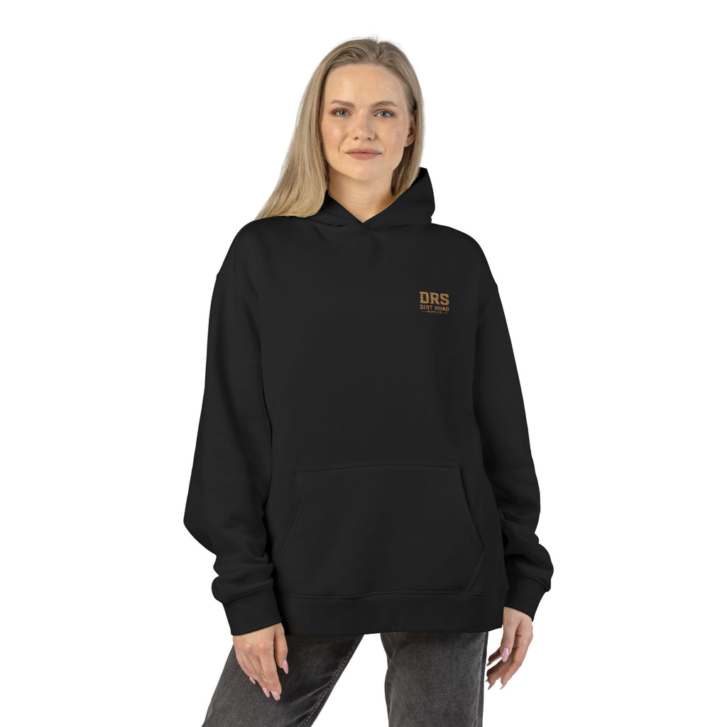 Minimal 'DRS Natural' Relaxed Hoodie — Cozy Casual Pullover