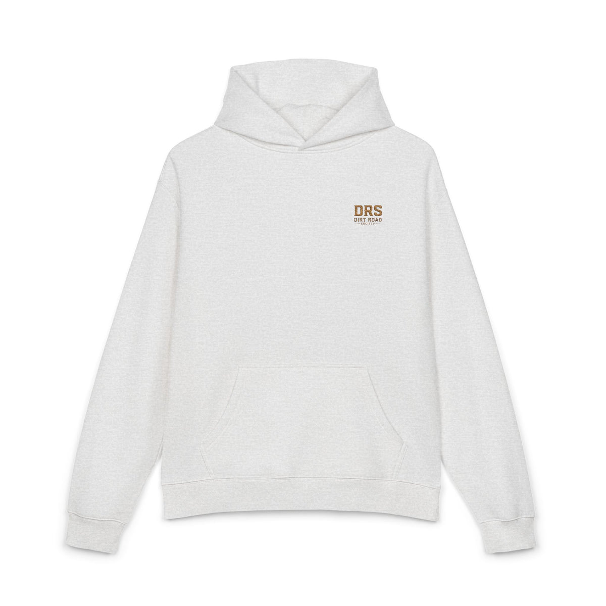 Minimal 'DRS Natural' Relaxed Hoodie — Cozy Casual Pullover