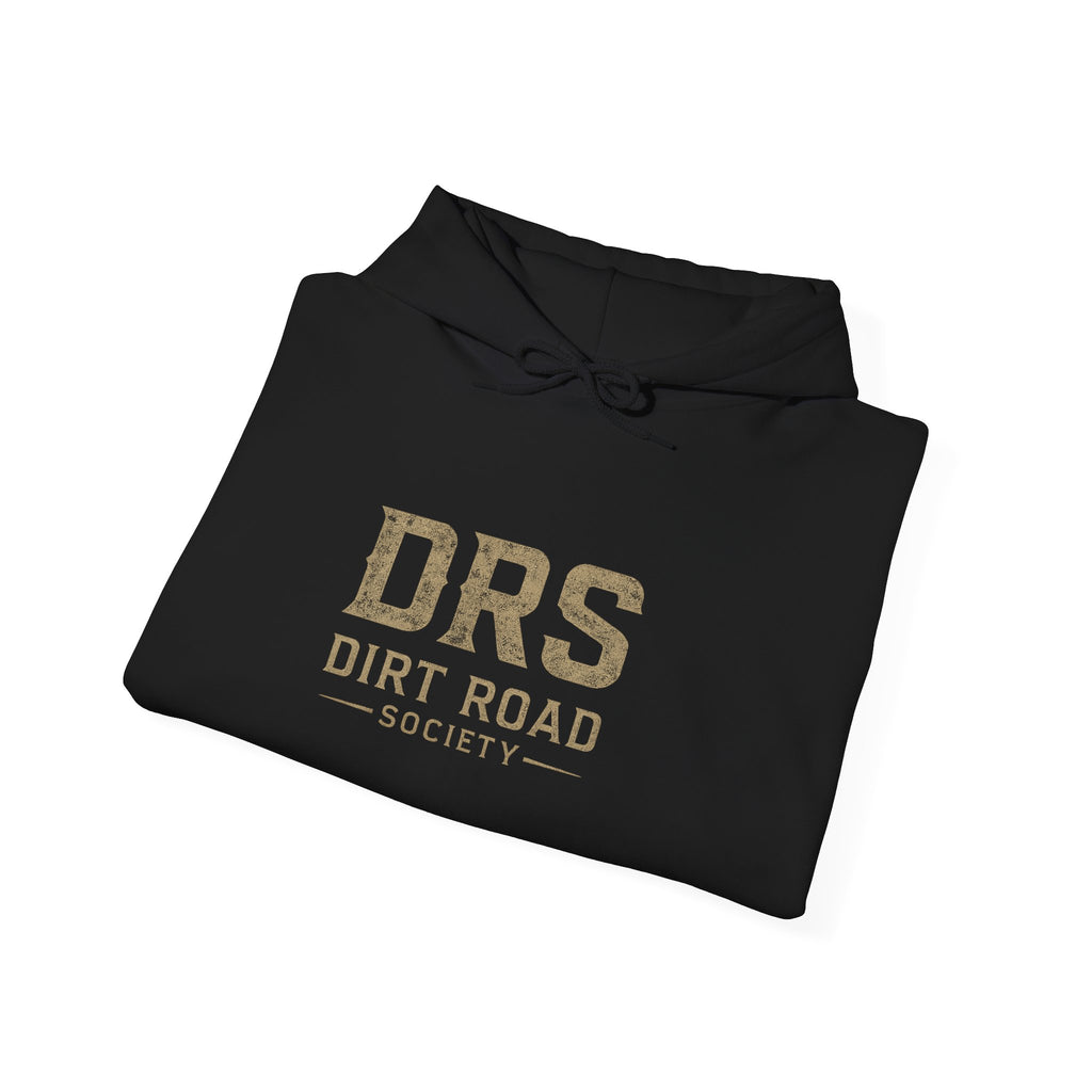 Dirt Road Society Hoodie — 'DRS Raised Different' Rustic Outdoor Pullover