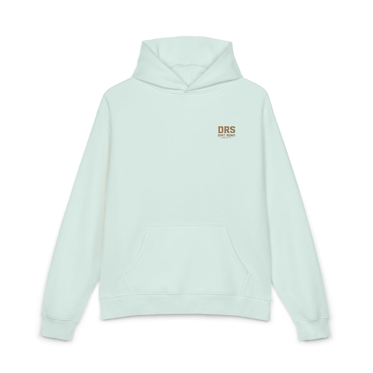 Minimal 'DRS Natural' Relaxed Hoodie — Cozy Casual Pullover