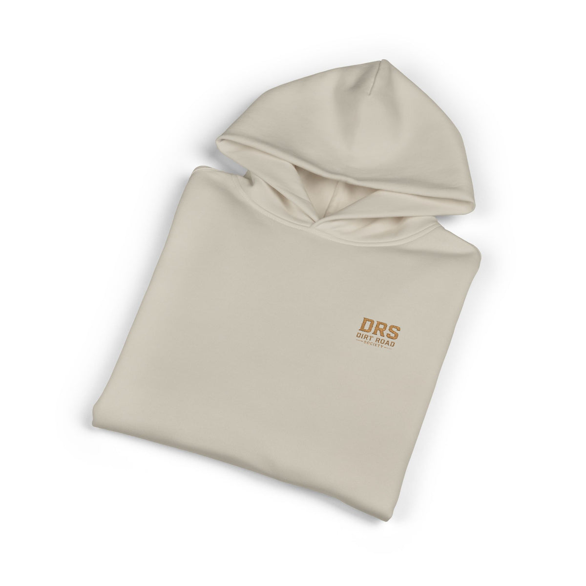 Minimal 'DRS Natural' Relaxed Hoodie — Cozy Casual Pullover