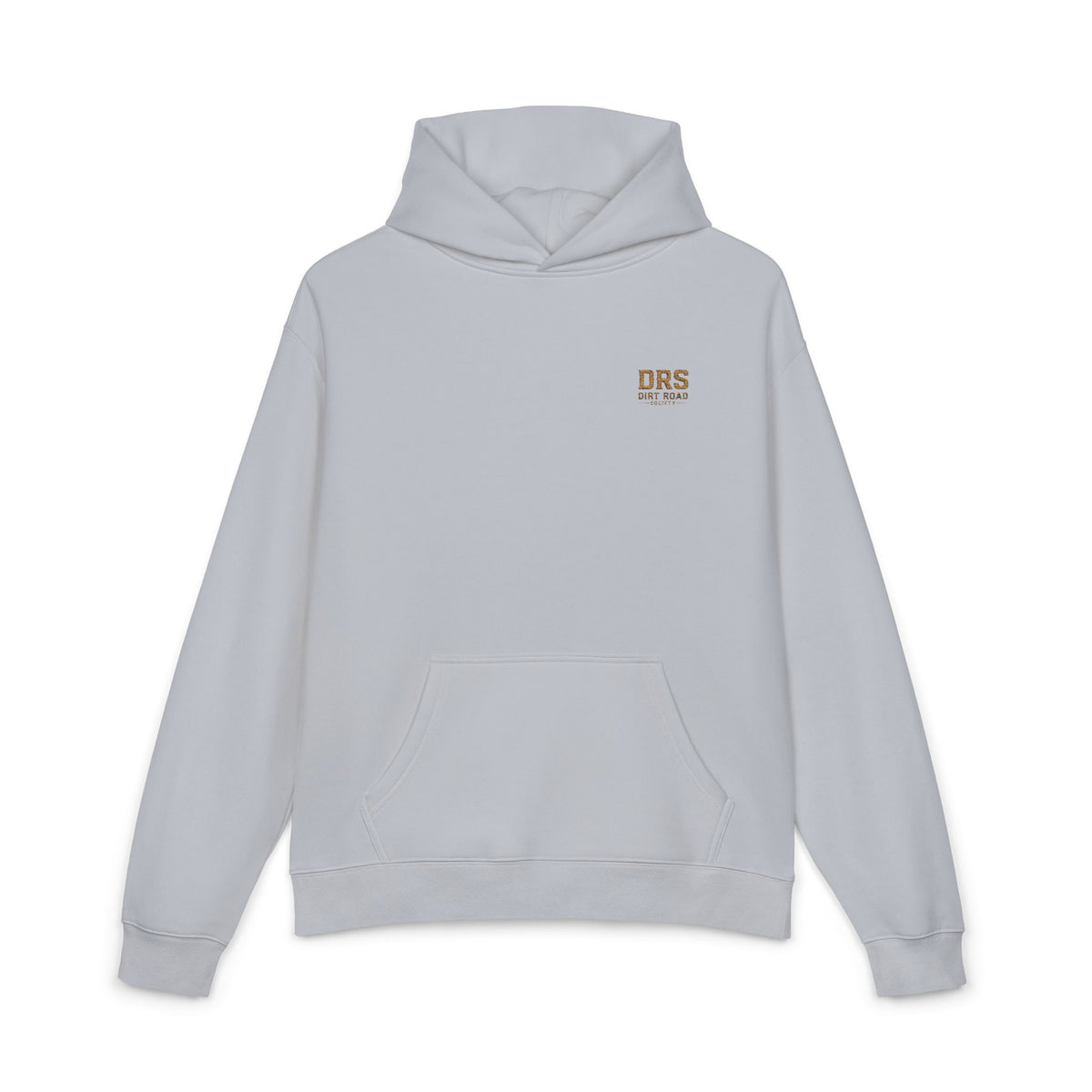 Minimal 'DRS Natural' Relaxed Hoodie — Cozy Casual Pullover