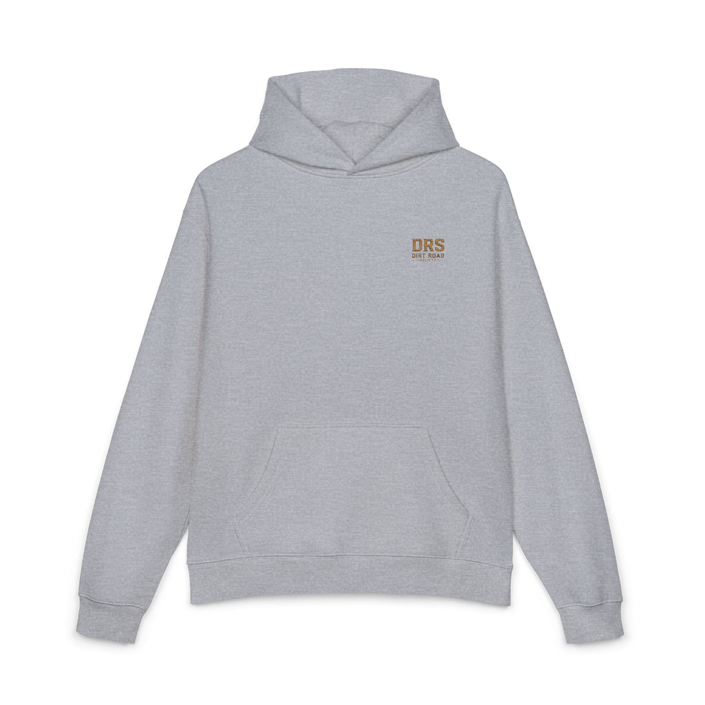 Minimal 'DRS Natural' Relaxed Hoodie — Cozy Casual Pullover