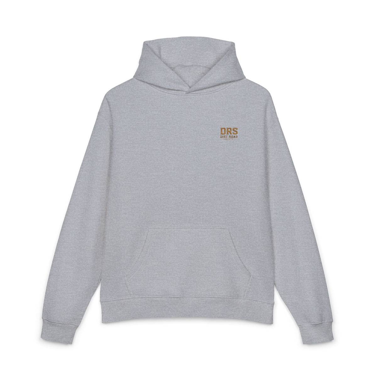 Minimal 'DRS Natural' Relaxed Hoodie — Cozy Casual Pullover