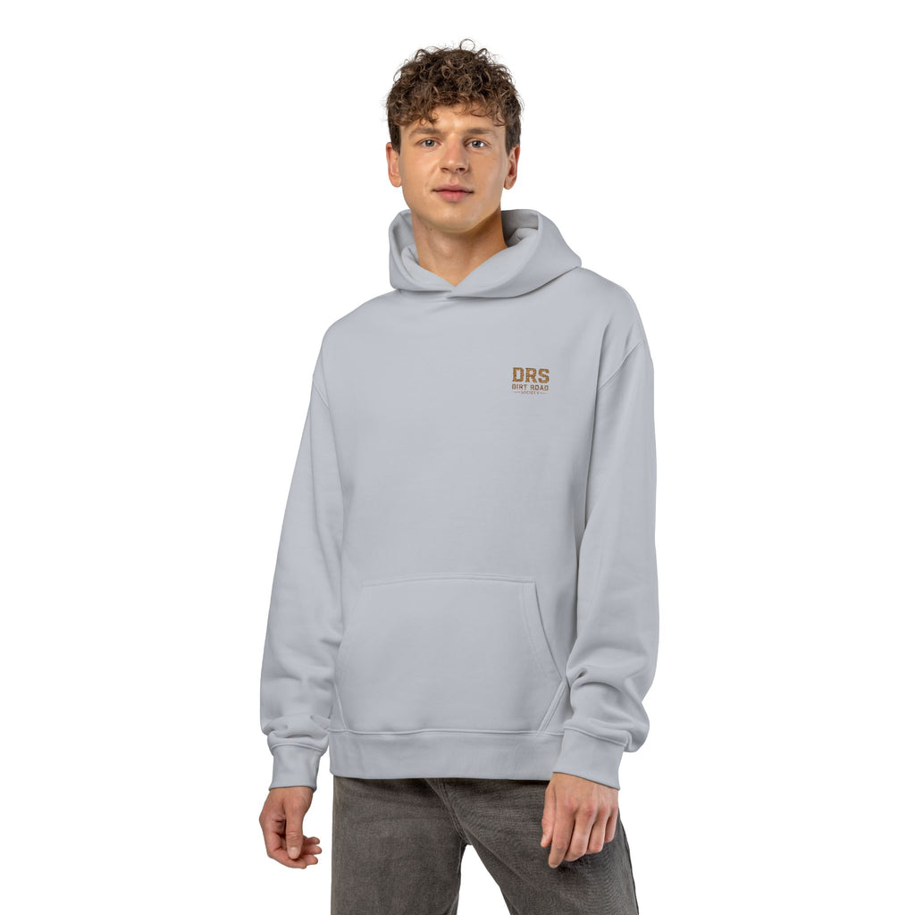 Minimal 'DRS Natural' Relaxed Hoodie — Cozy Casual Pullover