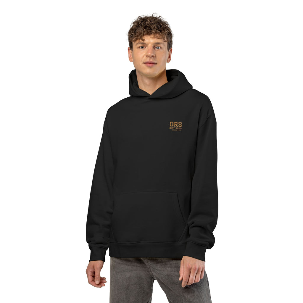 Minimal 'DRS Natural' Relaxed Hoodie — Cozy Casual Pullover