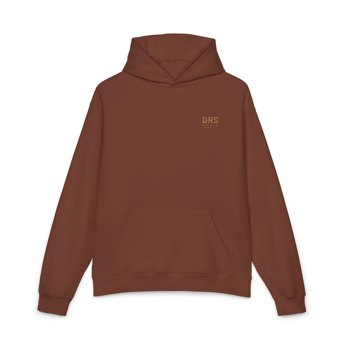 Minimal 'DRS Natural' Relaxed Hoodie — Cozy Casual Pullover