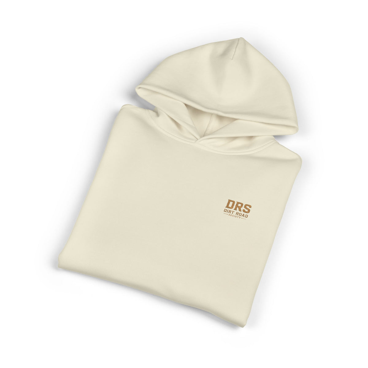 Minimal 'DRS Natural' Relaxed Hoodie — Cozy Casual Pullover