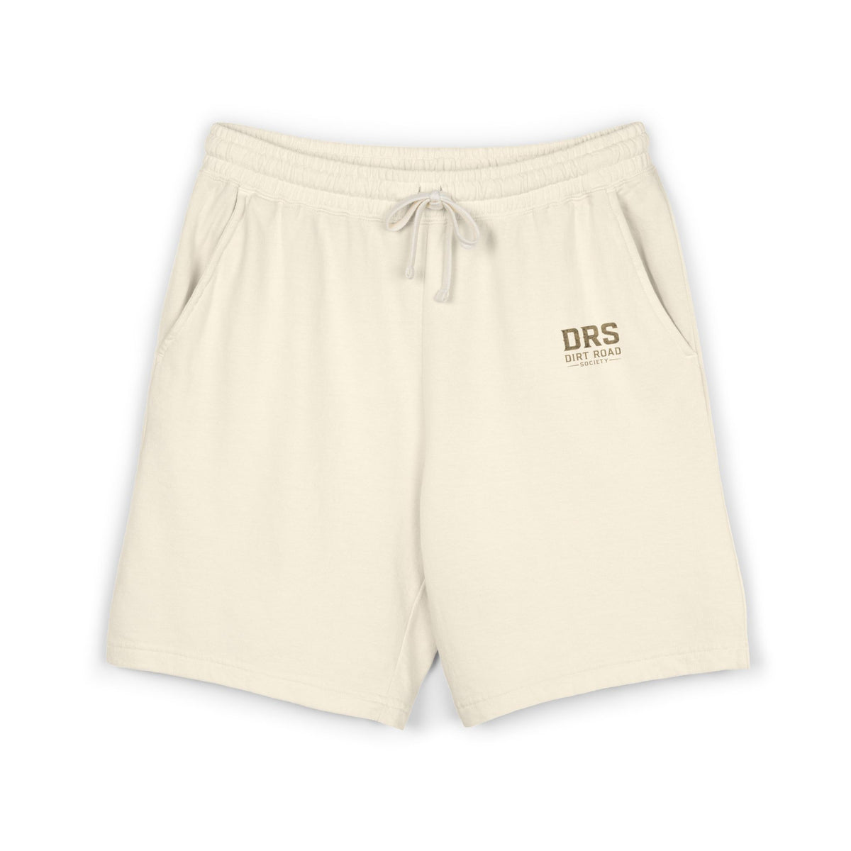 Lightweight Fleece Sweat Shorts — Garment-Dyed Comfort with DRS Logo