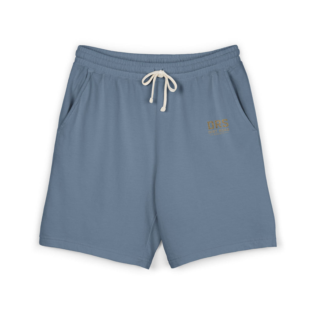 Lightweight Fleece Sweat Shorts — Garment-Dyed Comfort with DRS Logo