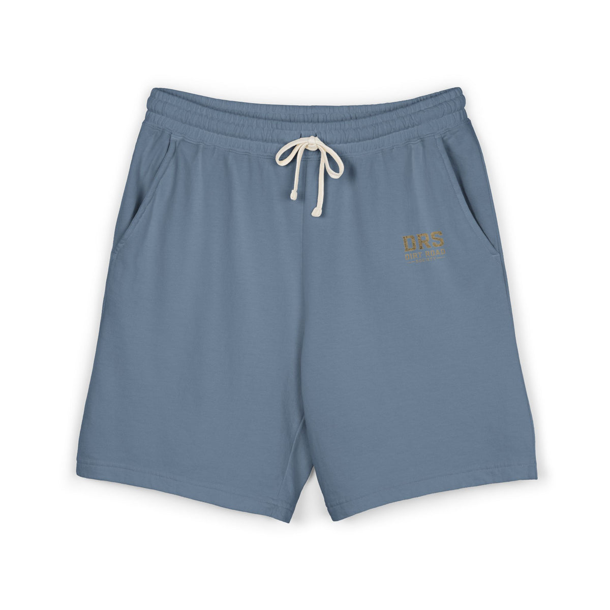 Lightweight Fleece Sweat Shorts — Garment-Dyed Comfort with DRS Logo